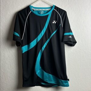Yonex Black and Blue Men's Jersey